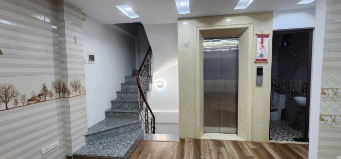 Cần tiền bán nhà dân xây Bát Khối Long Biên 40m2 6T MT5m chỉ 9.1 tỷ có thang máy, gara oto - 4