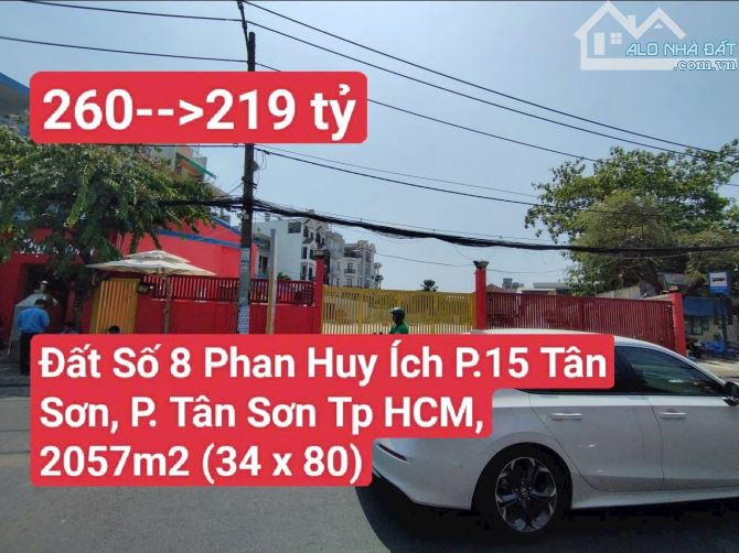 uỹ Đất Số 8 Phan Huy Ích, P15, Tân Bình - P. Tân Sơn Tp HCM