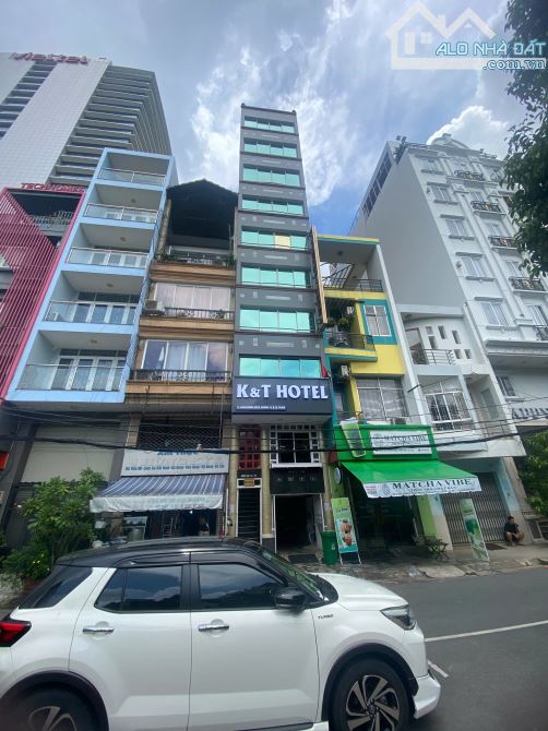 283/63 Cách Mạng Tháng 8, P.12, Q.10, 4x16m, 11 lầu, thang máy, HDT 100tr, 35 tỷ