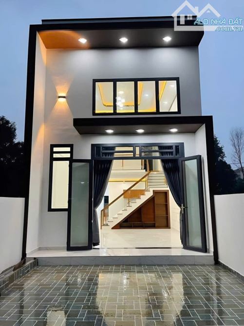 Nhà 1 trệt 1 lầu mới xây 5x15m Bình Chánh – khu dân cư – Giá chỉ từ 895 triệu – SHR!