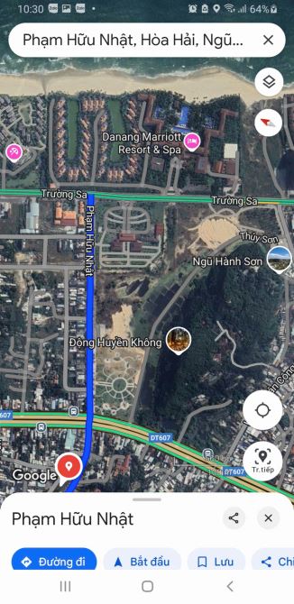 Bán lô đất đẹp 100m2 - mặt tiền đường 15m Phạm Hữu Nhật - Đối diện Núi Ngũ Hành Sơn