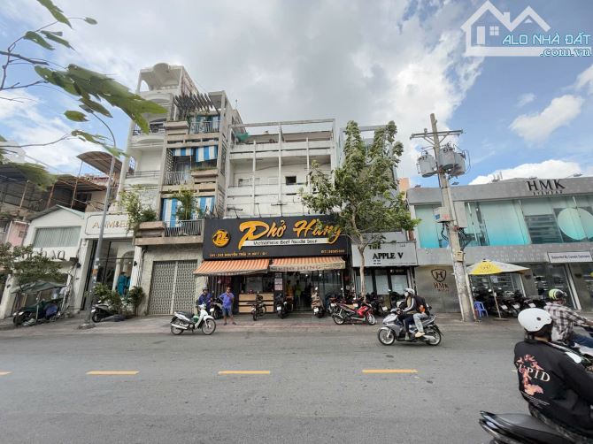 Bán Nhà 2MT Nguyễn Trãi  Q1 - 8x23m - Nở Hậu 20m - 6Tầng - HĐ thuê 250 triệu - Giá 98 tỷ