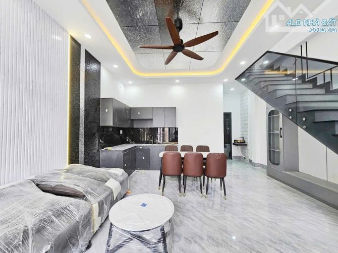 Nhỉnh 2tỷ TL_Bán nhà 1 lầu mới cứng 76M² gần sát đường Bùi Hữu Nghĩa Chợ P Tân Vạn - 4