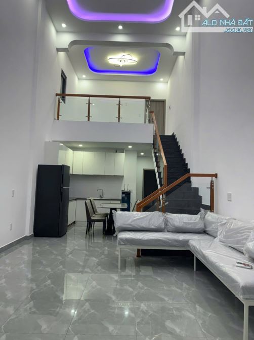 Nhà mới xây hẻm ba gác P5 TP Tân An - 1