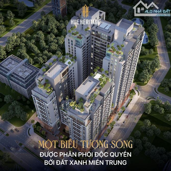 Căn Hộ Cao Cấp Toạ Lạc Tại Trung Tâm  TP Huế, Mặt Tiền Đống Đa - Pháp lý rõ ràng - 1