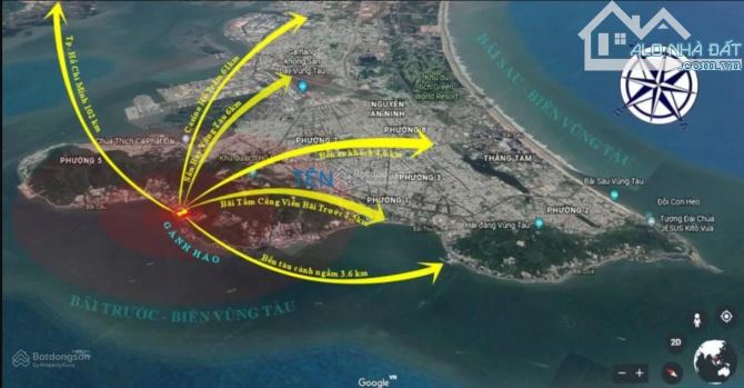 BÁN NHÀ MĂT TIỀN TRẦN PHÚ (93M2) SỔ HỒNG HOÀN CÔNG GIÁ CHỈ 9.5 TỶ (1 TRỆT 1 LẦU) GẦN BIỂN - 1