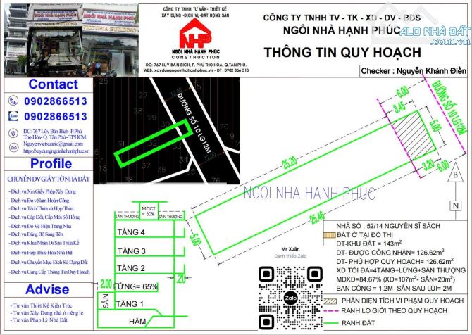Bán nhà Tân Bình gần sân bay 5 x 30m, chỉ 13,5 tỷ