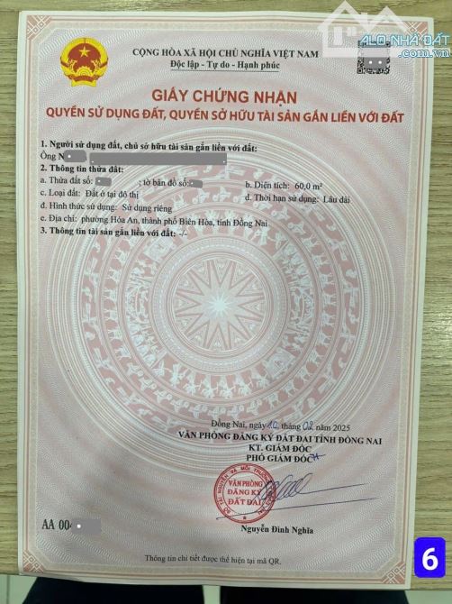 nhà 60m2 Trệt lầu 3,2 tỷ, gần cầu Hóa An 500m, p.Hóa An, Tp.Biên Hòa - 12
