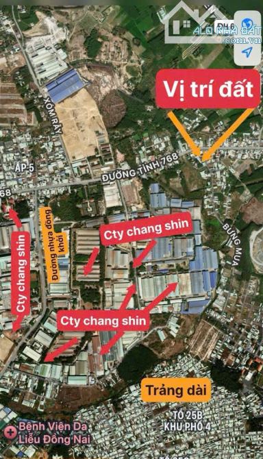 BÁN ĐẤT CHÍNH CHỦ – KP6 TRẢNG DÀI – BIÊN HÒA – GIÁ TỐT TỪ 1 TỶ 380 - 2