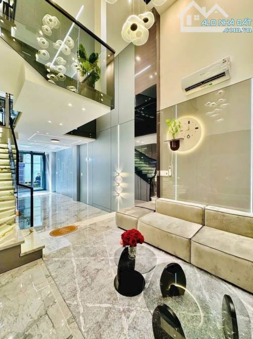 CHẠM ĐỈNH SANG TRỌNG NHÀ HẺM XE HƠI 7M TÂN HƯƠNG 5X12M2 4 LẦU MỚI CỨNG  GIÁ 7.8 TỶ - 2