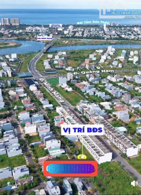 Chỉ 6,75 TỶ có ngay LÔ ĐẤT BIỆT THỰ ĐÀ NẴNG - MẶT TIỀN PHAN HUỲNH ĐIỂU: 150m² =7,5 x20m - 2