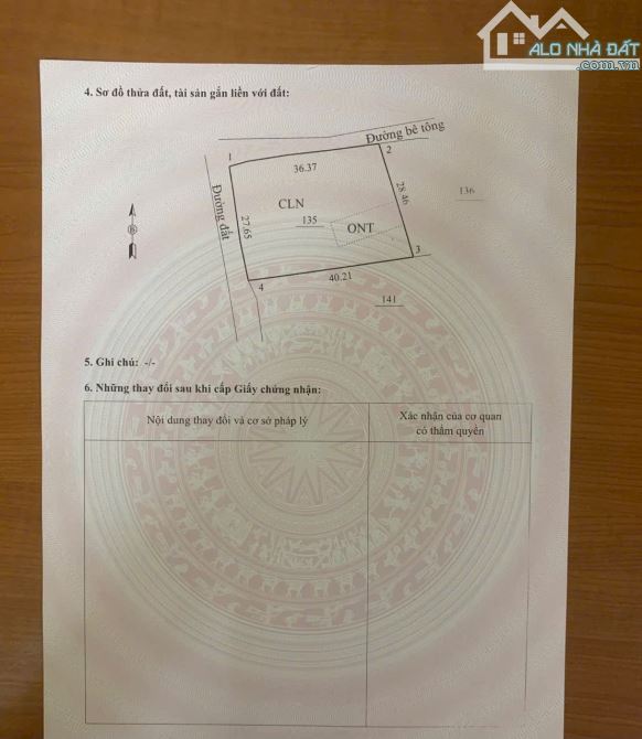 BÁN GẤP LÔ ĐẤT 2 MẶT TIỀN CÓ DT 1081m2 CÁCH CHỢ QUÁN TRẮNG CÓ 800m GIÁ ĐẦU TƯ - 2