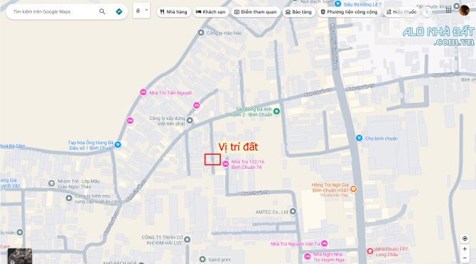 Bán đất 4x18.5m, hẻm Bình Chuẩn 11 p. Bình Chuẩn gần chợ Bình Chuẩn - 3