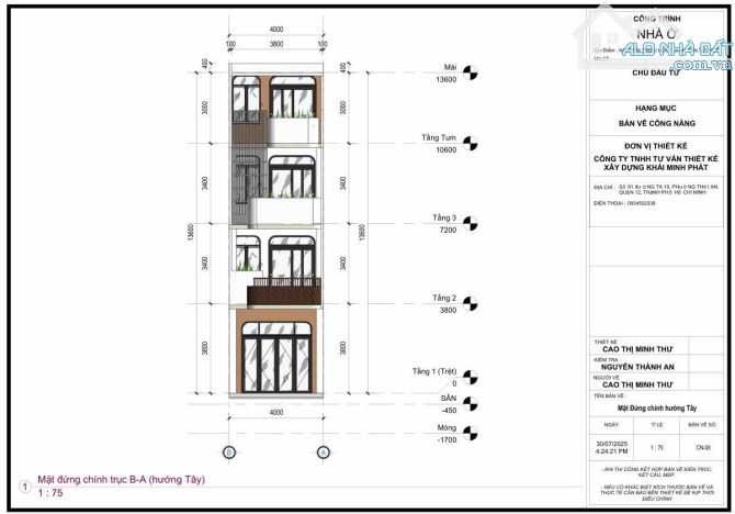 MỞ BÁN Nhà Phố 1 Trệt 3 Lầu – Mặt Tiền Nguyễn Triệu Luật – Nhận Nhà Với 30% - 39