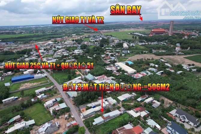 BÁN ĐẤT ‘’3 MẶT TIỀN’’ ĐƯỜNG BÀ KÝ – CƠ HỘI VÀNG CẠNH SÂN BAY LONG THÀNH - 4