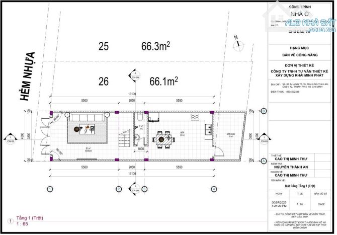 MỞ BÁN Nhà Phố 1 Trệt 3 Lầu – Mặt Tiền Nguyễn Triệu Luật – Nhận Nhà Với 30% - 45