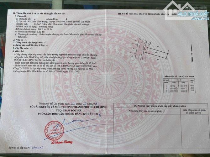 NHÀ 1 SẸC ĐƯỜNG SỐ 2 – XUÂN THỚI ĐÔNG, HÓC MÔN – GIÁ CHỈ 970 TRIỆU – SỔ HỒNG RIÊNG - 7