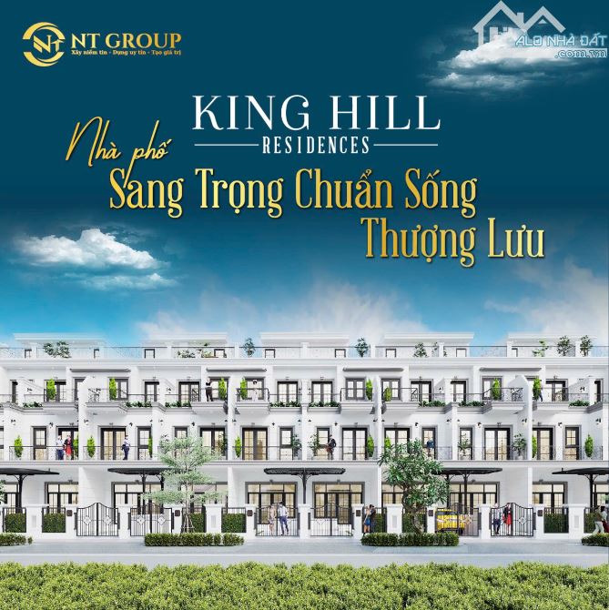 KING HILL RESIDENCES – SHR-Thanh Toán 40% Công chứng ra sổ