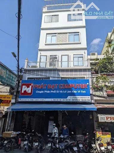 Bán nhà góc 2 mặt tiền khu Nhật Tảo 7x10m 5 tầng 24 tỷ