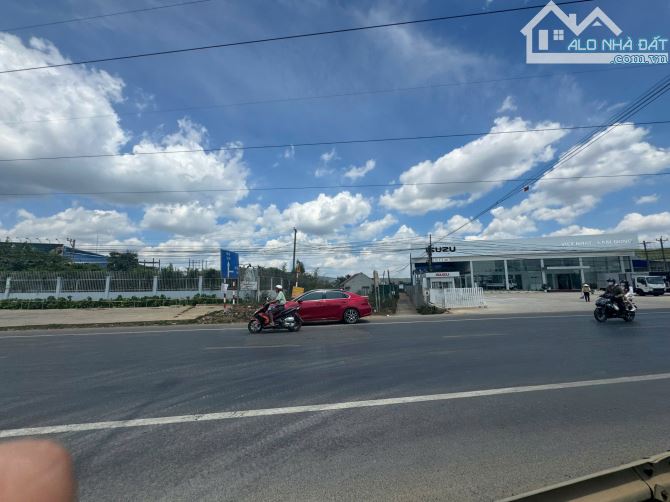 bán 410m2 đất mặt đường quốc lộ 20 đức trọng lâm đồng 7,5 tỷ chiều ngang 10m