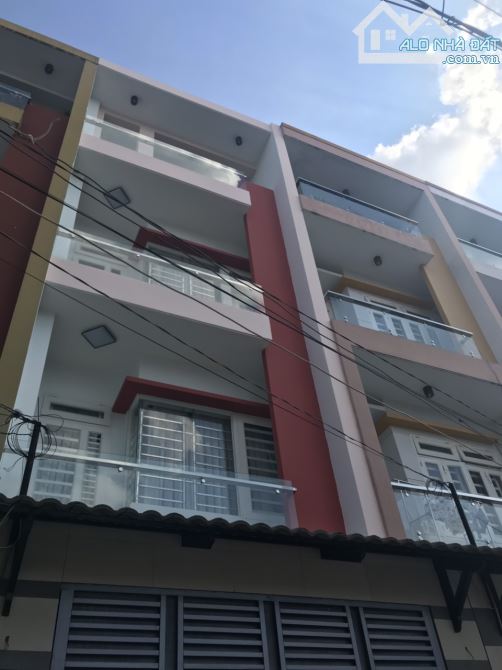 NHÀ 4 TẦNG XE HƠI NGỦ TRONG NHÀ - KHU PHÂN LÔ PHẠM VĂN CHIÊU- P9- GÒ VẤP - 60M2- GIÁ  6.8