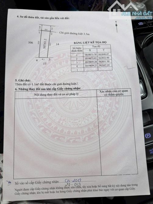 Bán 4 lô đất Kiệt ôtô 53 Hàm Nghi, P. Phước Vĩnh, TP Huế, sau lưng Khu Resort Le Domanie - 11