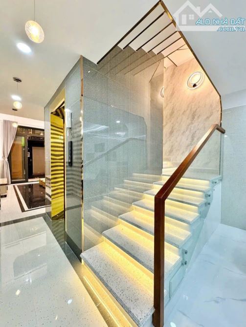 Bán nhà hẻm 5m đường Phan Huy Ích, P.12, 4 x 16, 5 tầng có thang máy giá 7.75 tỷ tl - 11