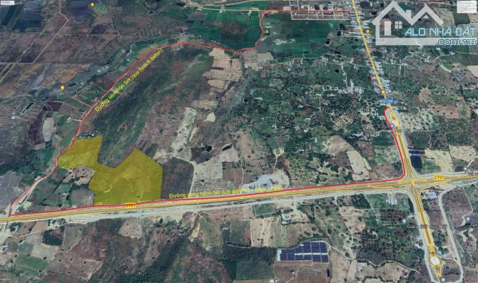 Bán đất 11ha thuộc Huyện Bắc Bình, Bình Thuận gần quốc lộ 28B - 1