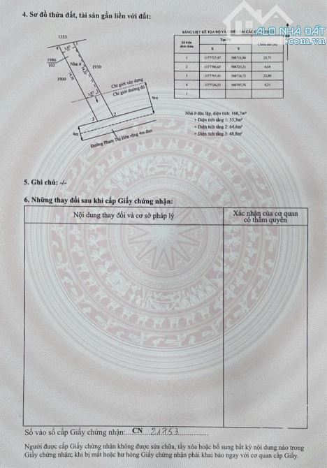 NHÀ 3 TẦNG MẶT TIỀN ĐƯỜNG PHẠM THỊ HỚN THUẬN TIỆN KINH DOANH - 1