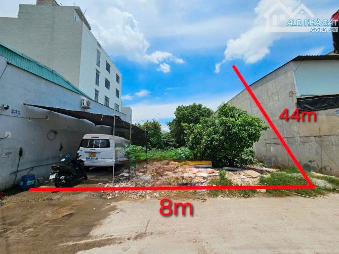 Bán nhà hẻm 6m Tây Lân Bình Tân 8x44m nở hậu 16m giá 21 tỷ TL (cách Quốc Lộ 900m) - 1