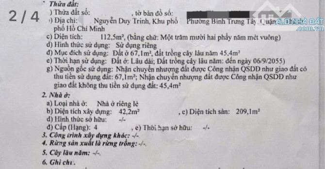 🔥🔥BÁN NHÀ MẶT TIỀN KINH DOANH đường NGUYỄN DUY TRINH Quận 2 nhà 2L ngang hơn 5.5m - 1
