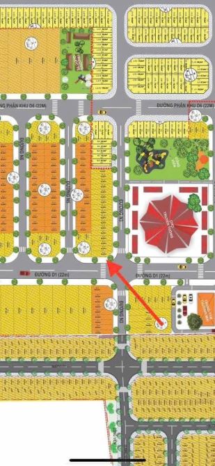 Giảm Sốc 2 Tỷ – Cặp Góc 2MT Đối Diện Chợ – Gần Làng Đại Học – Giá Cực Tốt - 1