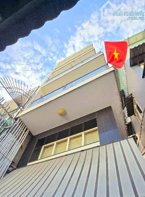 Mặt tiền hẻm Đào Cam Mộc 5x18 sổ riêng 6 tầng khai thác 27tr/ tháng chỉ 8 tỷ 8 - 1