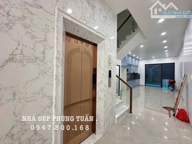 P Tuấn... Nhà xây mới mặt đường 15m khu phân lô Ngô Gia Tự, gần Lê Hồng Phong, 77m2 x 4 tầ - 1