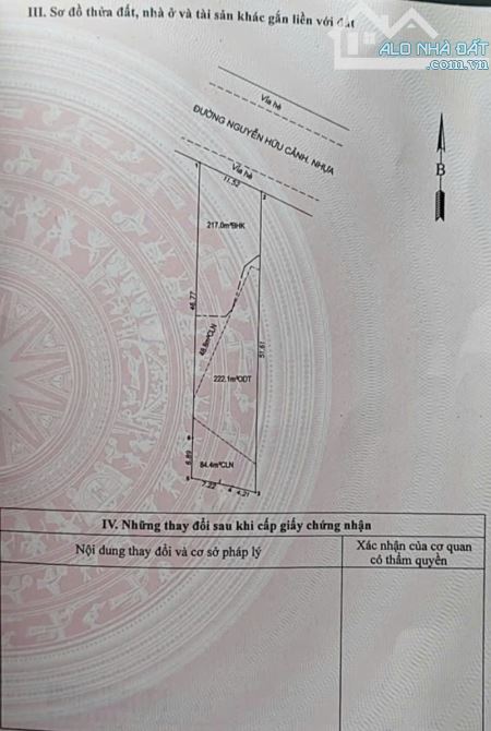 Bán đất 11.5x50m, mặt tiền Nguyễn Hữu Cảnh p.Đông Hòa gần chợ và trường - 1