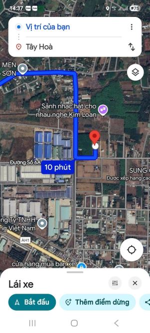 Đất nền Tây Hoà ( xã Hưng Thịnh mới) sổ riêng thổ cư giá rẻ 790 triệu TL. - 1