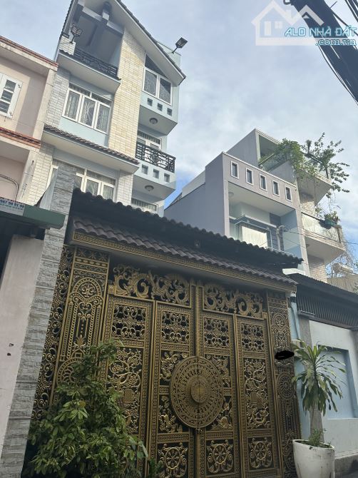 Hẻm 8m thông, nhà 4TẦNG gần mặt tiền LÊ ĐỨC THỌ 80m2 NGANG hiếm 5m; chủ gấp bán chia TS - 1