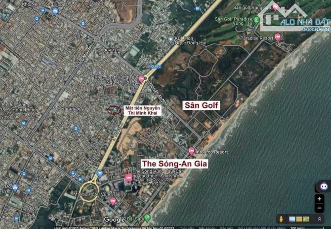 BÁN ĐẤT MẶT TIỀN NGUYỄN THỊ MINH KHAI, P.8, VŨNG TÀU - NGANG19M - 1.160M2 - 75 TRIỆU/M2 - 1
