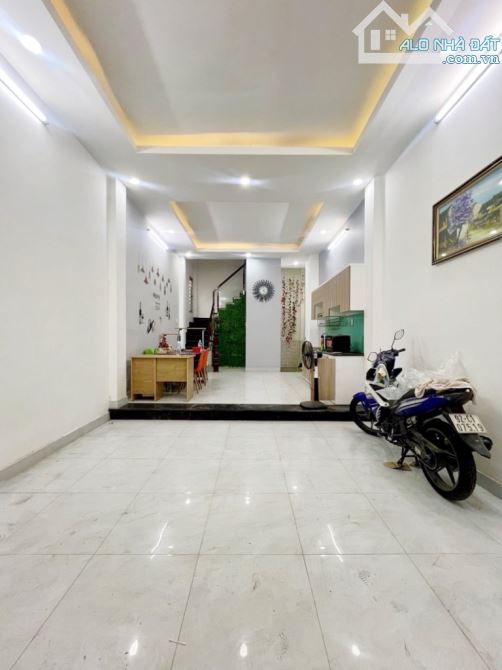 Bán nhà 46m2 x 4 tầng, MT 4.1m, HXH Nguyễn Văn Luông, gần vòng xoay Phú Lâm, Q6. 4.1 tỷ - 2