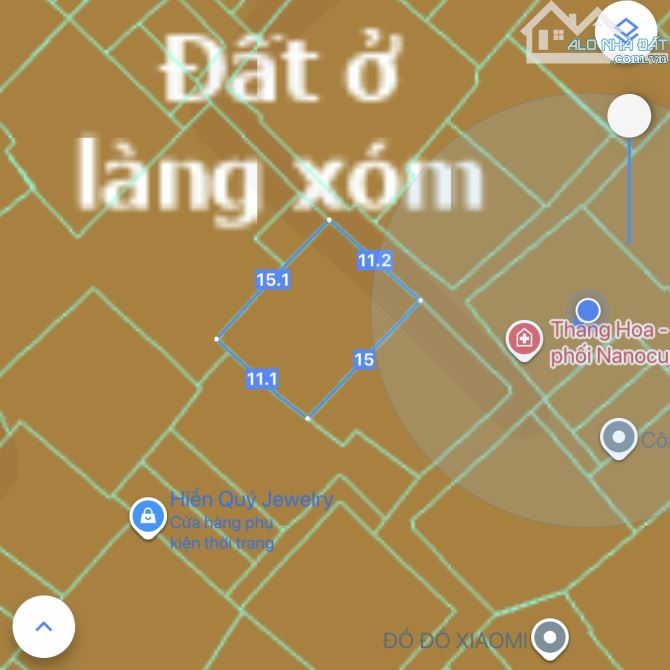 Bán Đất Yên Xá Thanh trì 120m2 MT7.5m ngõ 3 gác đua Xây CCMN chỉ 149tr/m2 CTL - 2