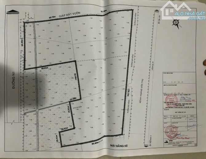 BÁN 17.200m2 ĐẤT, có 14.000m2 SKC, tuyến tránh QL91, Ngay Chợ Nông Sản, Xã Châu Đốc. - 2