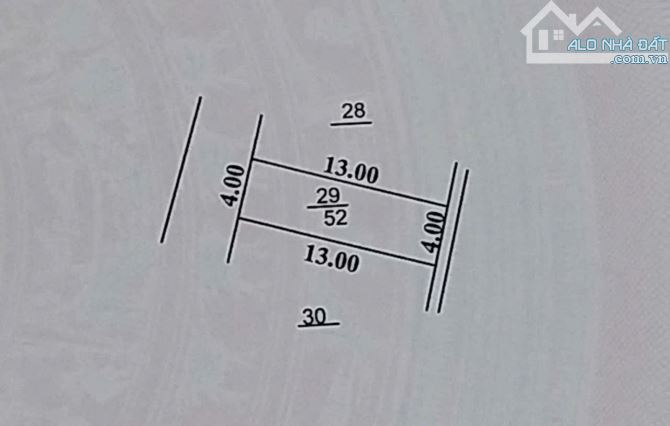 BÁN ĐẤT PHÂN LÔ QUÂN ĐỘI - LAI XÁ - HOÀI ĐỨC - 52m2 - VỊ TRÍ SIÊU ĐẸP - 2