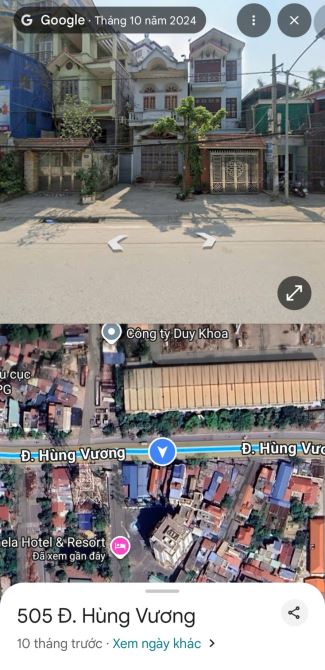 CHÍNH CHỦ BÁN ĐẤT ĐƯỜNG HÙNG VƯƠNG -GIÁ CỰC MỀM, TẶNG NHÀ 2 TẦNG TRÊN ĐẤT
