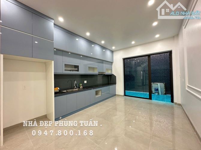 P Tuấn... Nhà xây mới mặt đường 15m khu phân lô Ngô Gia Tự, gần Lê Hồng Phong, 77m2 x 4 tầ - 2