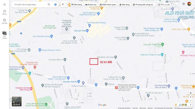 Bán lô góc 5x29.5m, mặt tiền Thuận Giao 19 gần p.Thuận Giao gần chợ Hòa Lân - 2