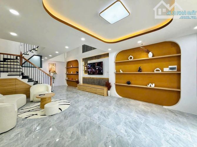 🏡 Nhà Mới Xây Hẻm 6 💎 Đường Số 44  Phan Huy Ích p14💎4,8mx10m 4 Lầu 3pn 4wc💵9 tỷ - 30