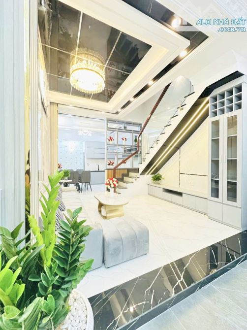 Nhà HXH Đào Tông Nguyên, Nhà Bè. DT 50m2. 4 tầng. 4m x 12.5m. Giá 6.39 tỷ. - 3