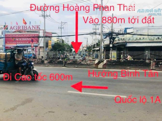CẦN BÁN GẤP. 3 Lô đất thổ cư - Đ.Hoàng Phan Thái, Bình Chánh. 3tỷ4/nền. 5x19,3m.(TL) - 3