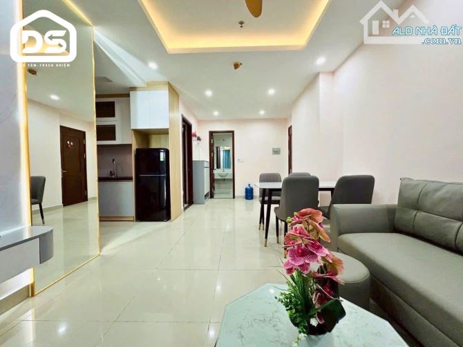 Bán căn hộ CT2 VCN Phước Hải. Dt 66,6m tầng Cao.Hướng Đông. full nội thất mới giá 3ty180tr - 3