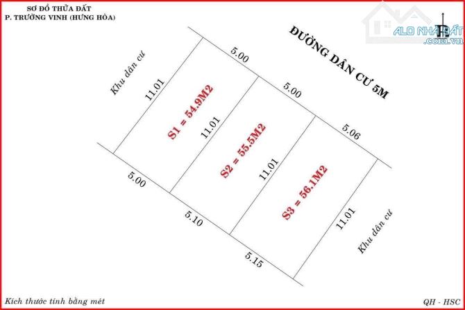 BÁN LÔ ĐẤT ĐẸP XÃ HƯNG HÒA - TP VINH ( CŨ ) - 3